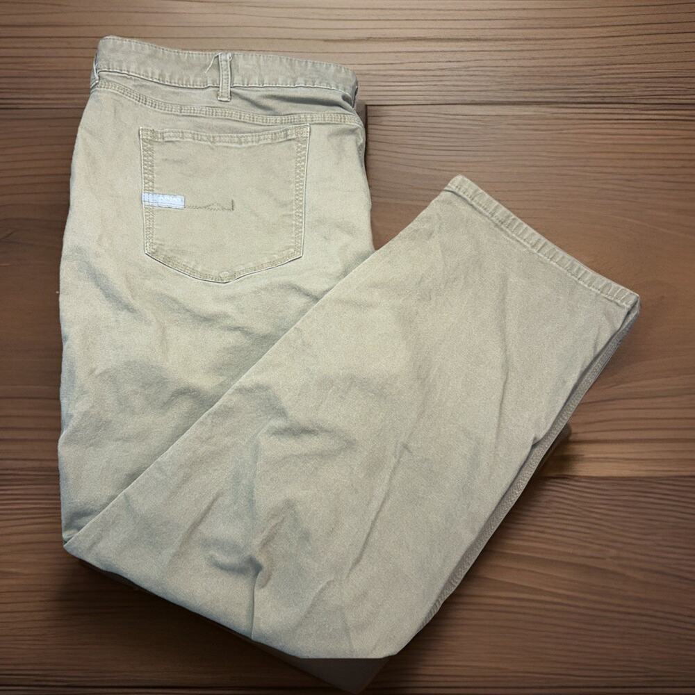 Women’s Ariat Rebar Perfect Rise Straight Khaki Pants 24WR 46x30